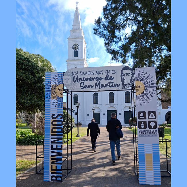 Homenaje al Gral. José de San Martín al cumplirse los 175 años de su fallecimiento