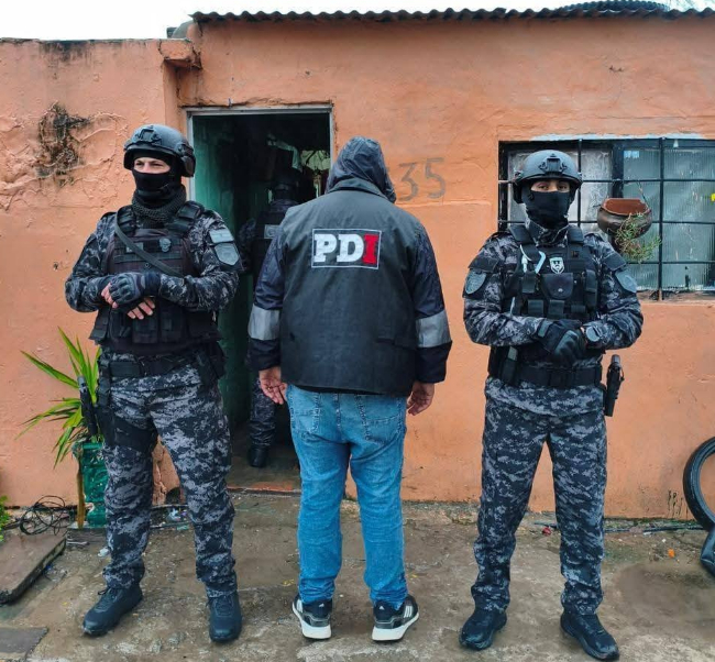 Allanamientos en San Lorenzo: detuvieron a “Papi” y secuestraron armas de fuego 