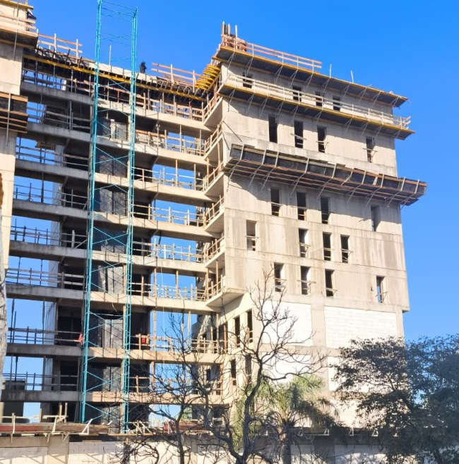 El edificio de la tragedia volvió a generar miedo entre los vecinos