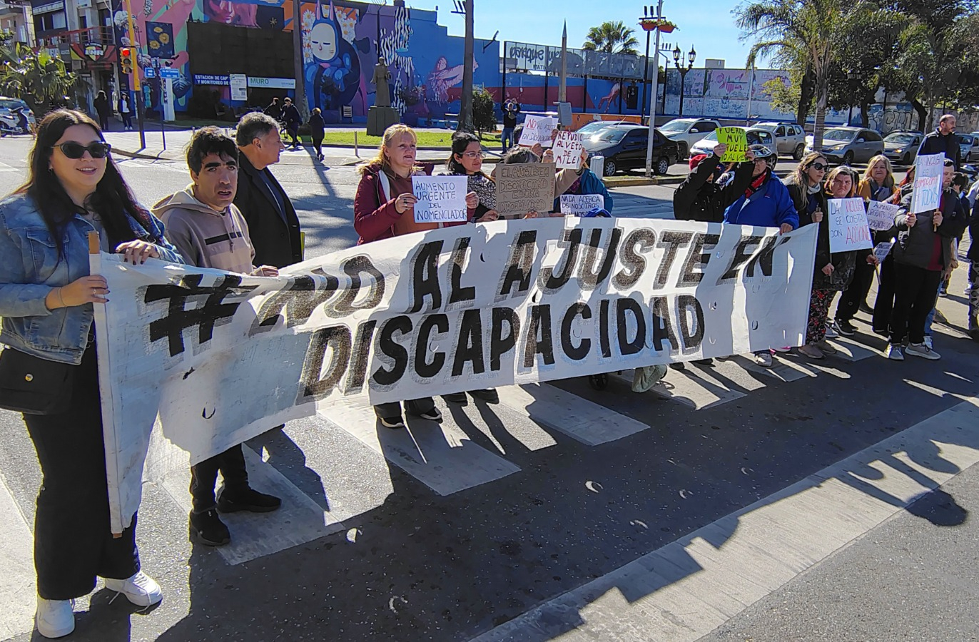 San Lorenzo se moviliza por la Ley de Emergencia en Discapacidad