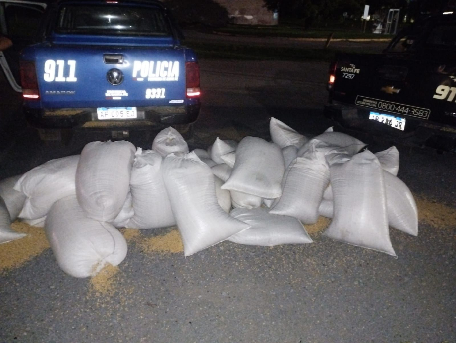 Puerto General San Martín: demorados por indagación de procedencia de cereal