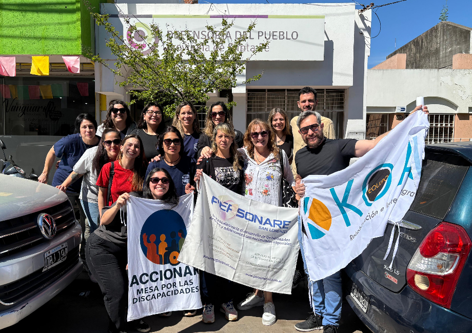 Accionar: mesa por las discapacidades se presentó en la Defensoria del Pueblo a exigir el cumplimiento de la Ley de Emergencia en discapacidad