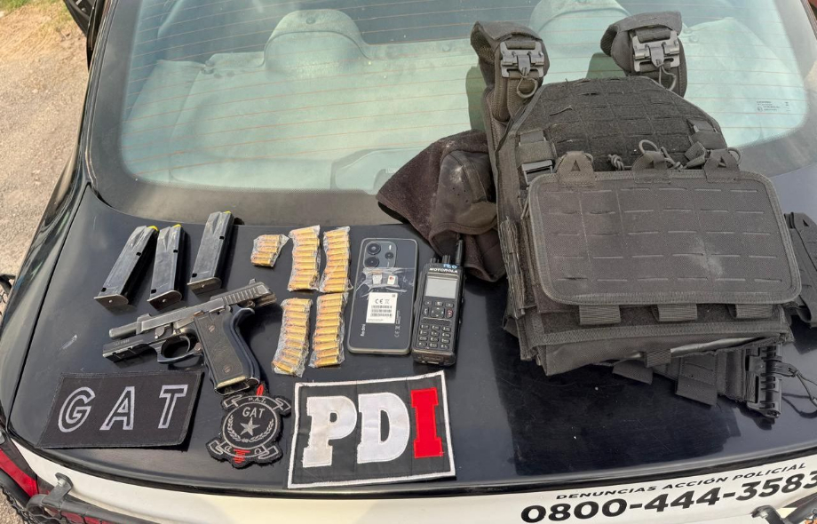 PDI detuvo a dos policías por una entradera en Granadero Baigorria