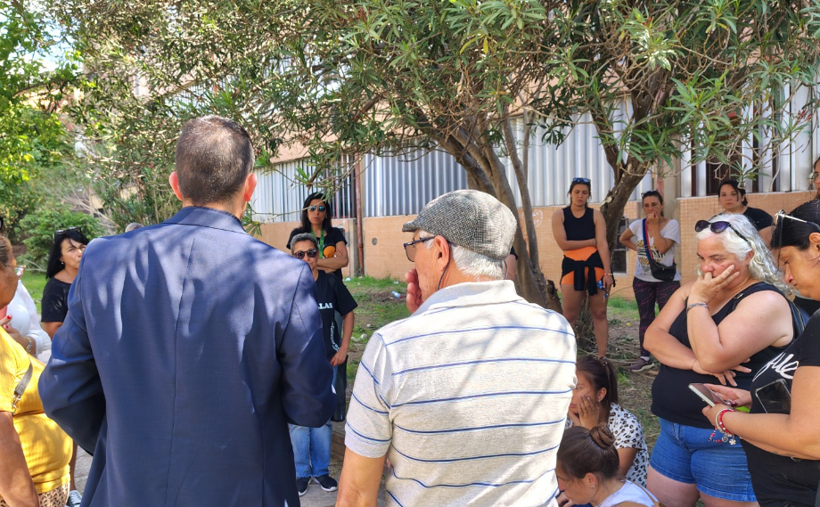 “Mi hija está en un cementerio, ella sí tiene perpetua. Luis, vos estás en la calle, pero te va a condenar la sociedad”, afirmó la madre de Carolina Diaz