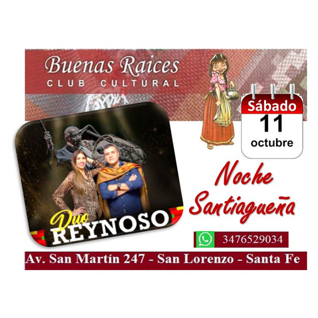 Noche Santiagueña en Buenas Raíces