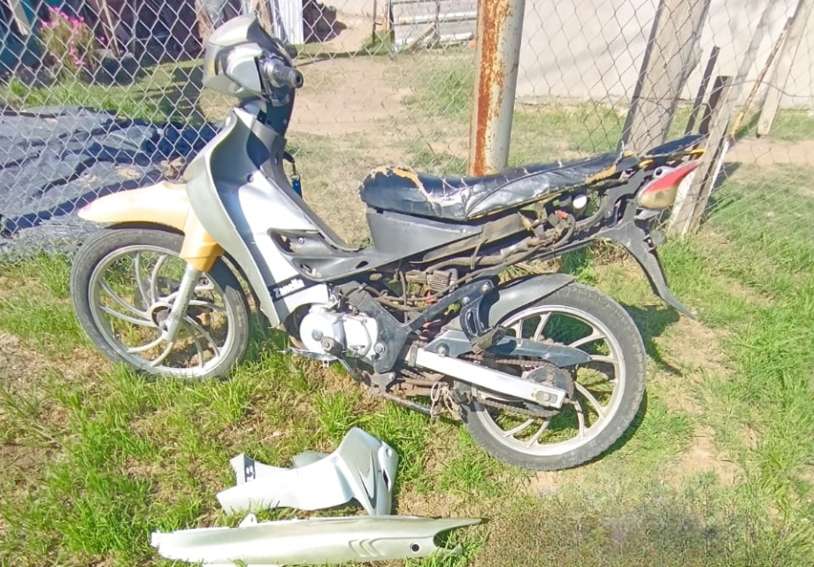 San Lorenzo: un menor fue detenido por el robo de una motocicleta en Capitán Bermúdez
