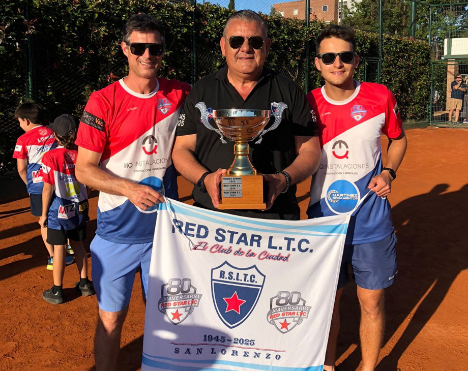 Red Star volvió a gritar campeón: el tenis del club se consagró nuevamente en la Copa Average