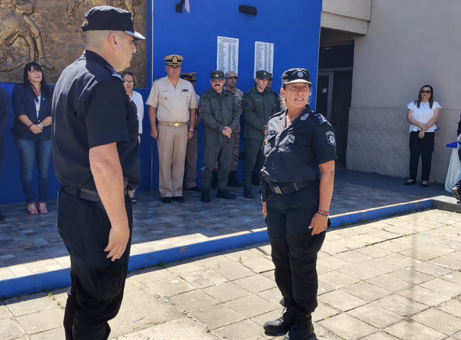 Cambio de mando en la Unidad Regional XVII: Lorena Tetaz asumió como nueva jefa policial