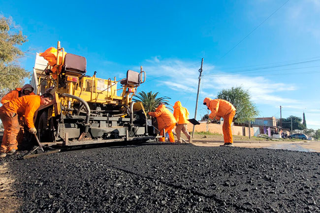 La Municipalidad completó la repavimentación de 32 cuadras en siete barrios de la ciudad