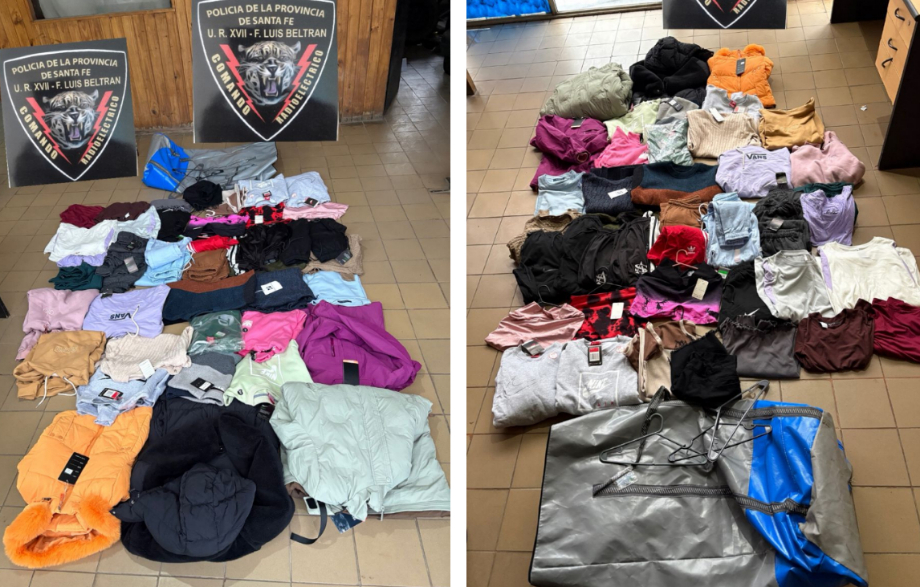 Fray Luis Beltrán: Frustran cuantioso robo en local de ropa tras una persecución