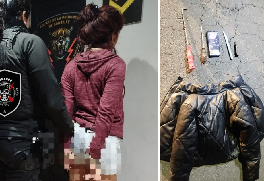 San Lorenzo: Dos mujeres irrumpieron en una casa, amenazaron a una pareja con un cuchillo y terminaron detenidas