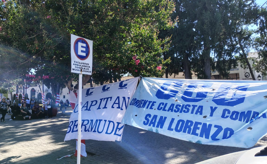 Piquete en San Lorenzo: organizaciones sociales realizan una jornada nacional de protesta 