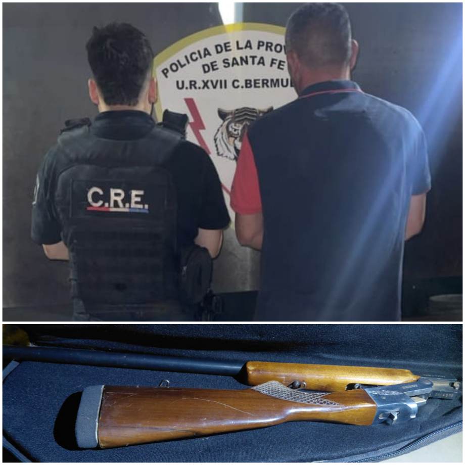 Un hombre detenido tras herir de un escopetazo a una menor en Capitán Bermúdez