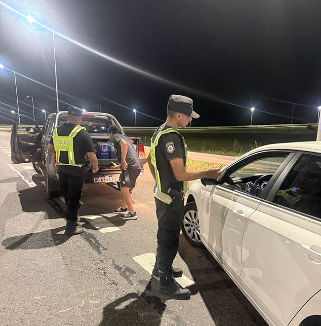 Seguridad vial: Provincia fiscalizó más de 700 vehículos en un operativo especial