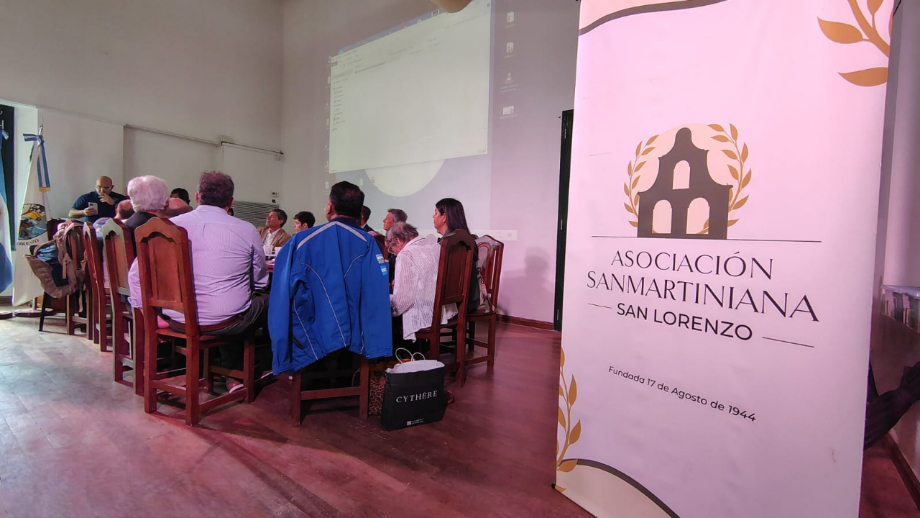 Institutos sanmartinianos de todo el país se reunieron en San Lorenzo en la previa del 213° aniversario del Combate