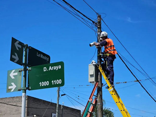 Está instalado el 90% del sistema de cámaras con Inteligencia Artificial