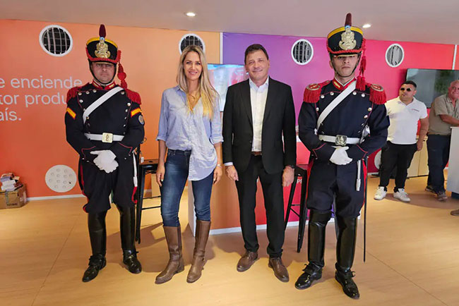 San Lorenzo muestra en Expoagro la fuerza productiva de su entramado industrial y portuario