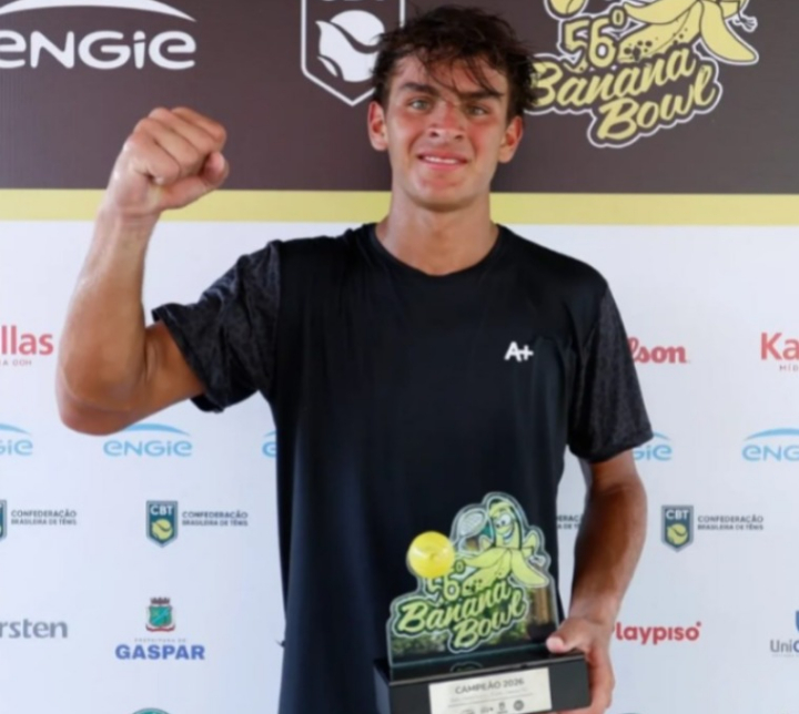 Tenis: El sanlorencino Dante Pagani se coronó campeón del prestigioso Banana Bowl