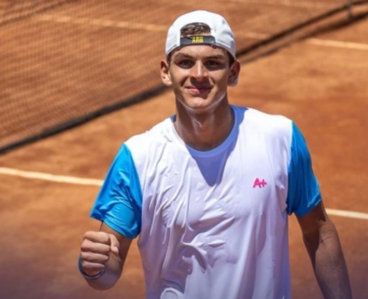 ¡Histórico! El tenista sanlorencino Dante Pagani se consagró campeón y le dio el oro a la Argentina
