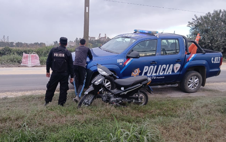 Puerto General San Martín: secuestran una tonelada de maíz y demoran a un joven tras un operativo policial