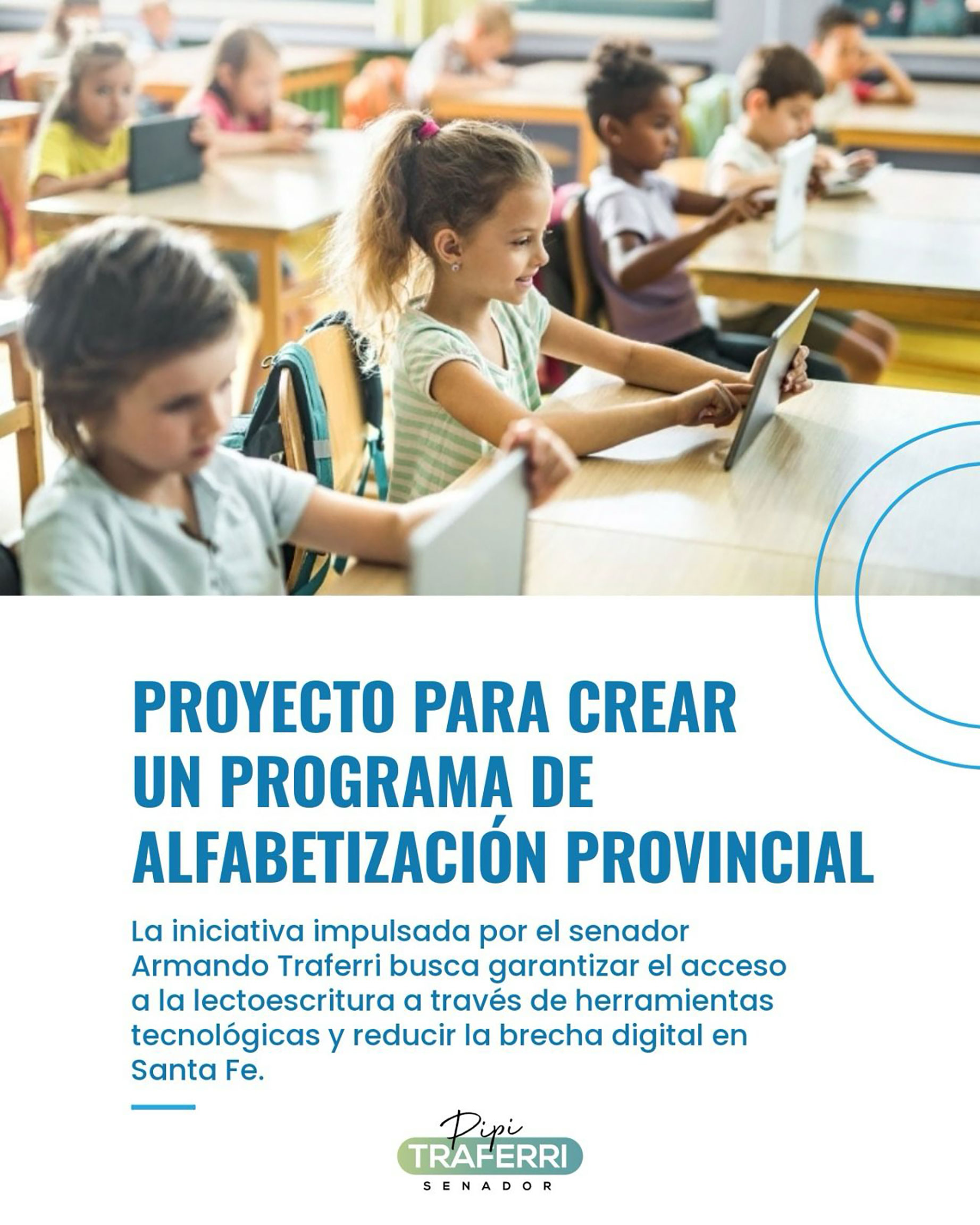 Proyecto para crear el Programa Provincial de Alfabetización Digital
