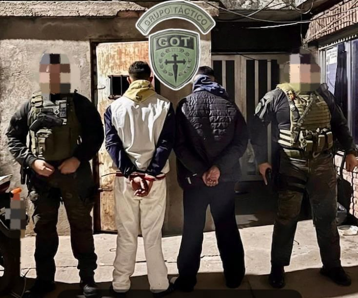 Roldán: Dos jóvenes detenidos con estupefacientes en operativo de saturación