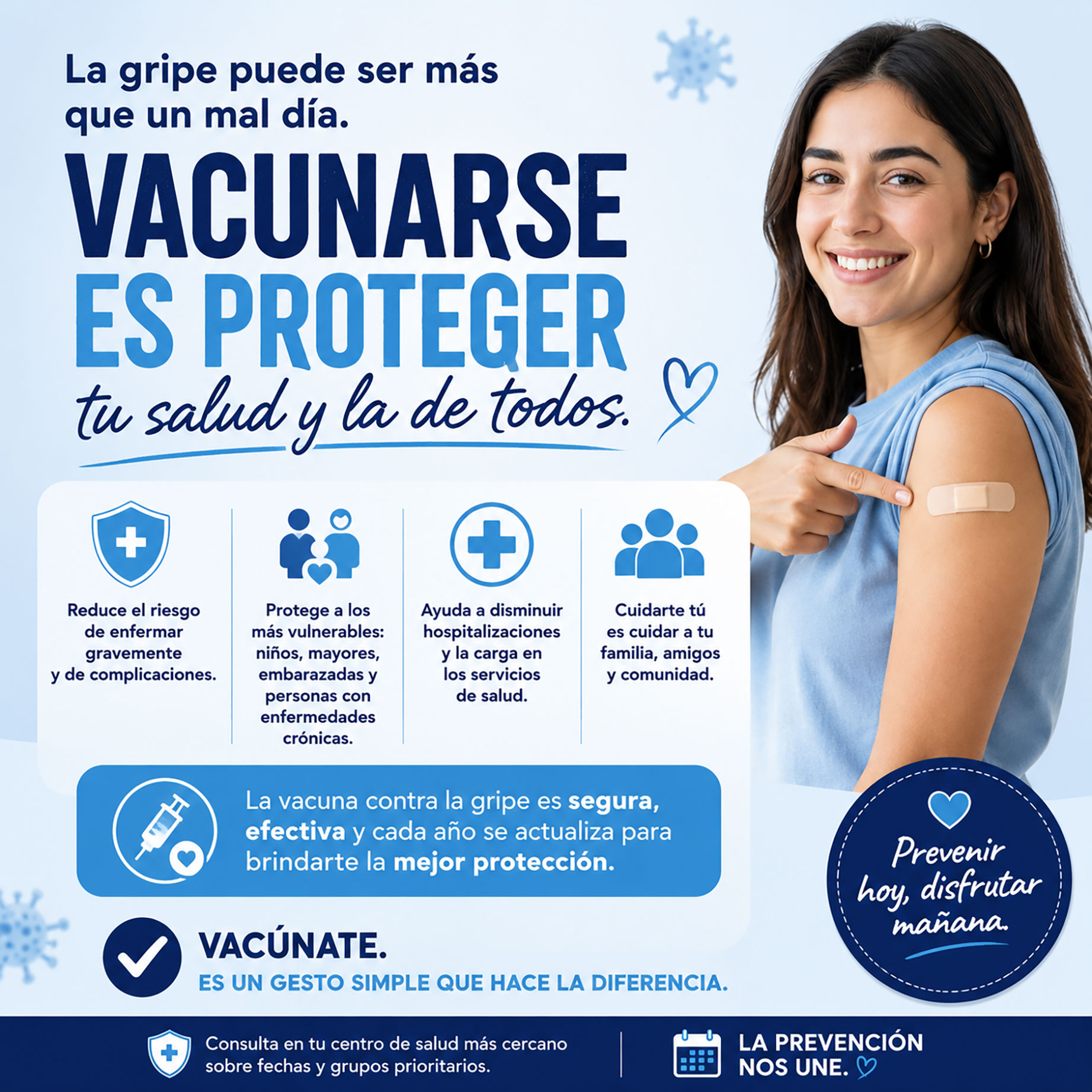 Gripe y VSR: especialistas advierten que las próximas semanas serán clave 