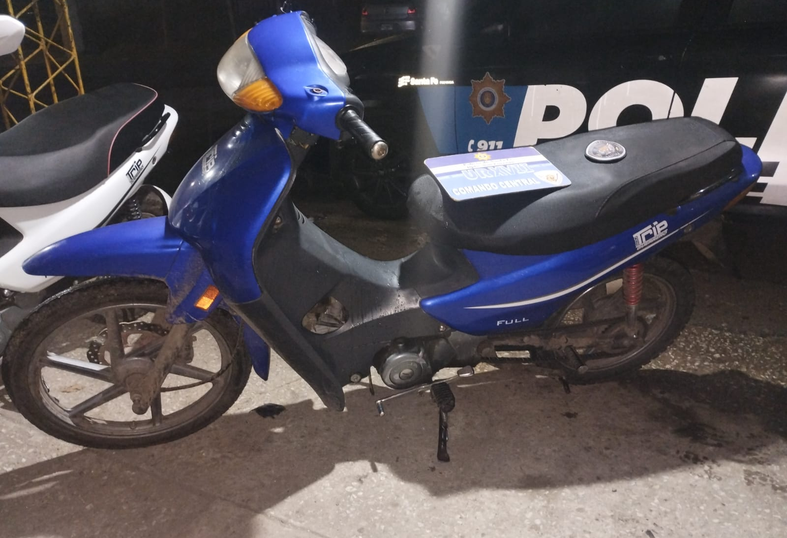 San Lorenzo: recuperaron una moto robada y detuvieron a un hombre que circulaba junto a una menor