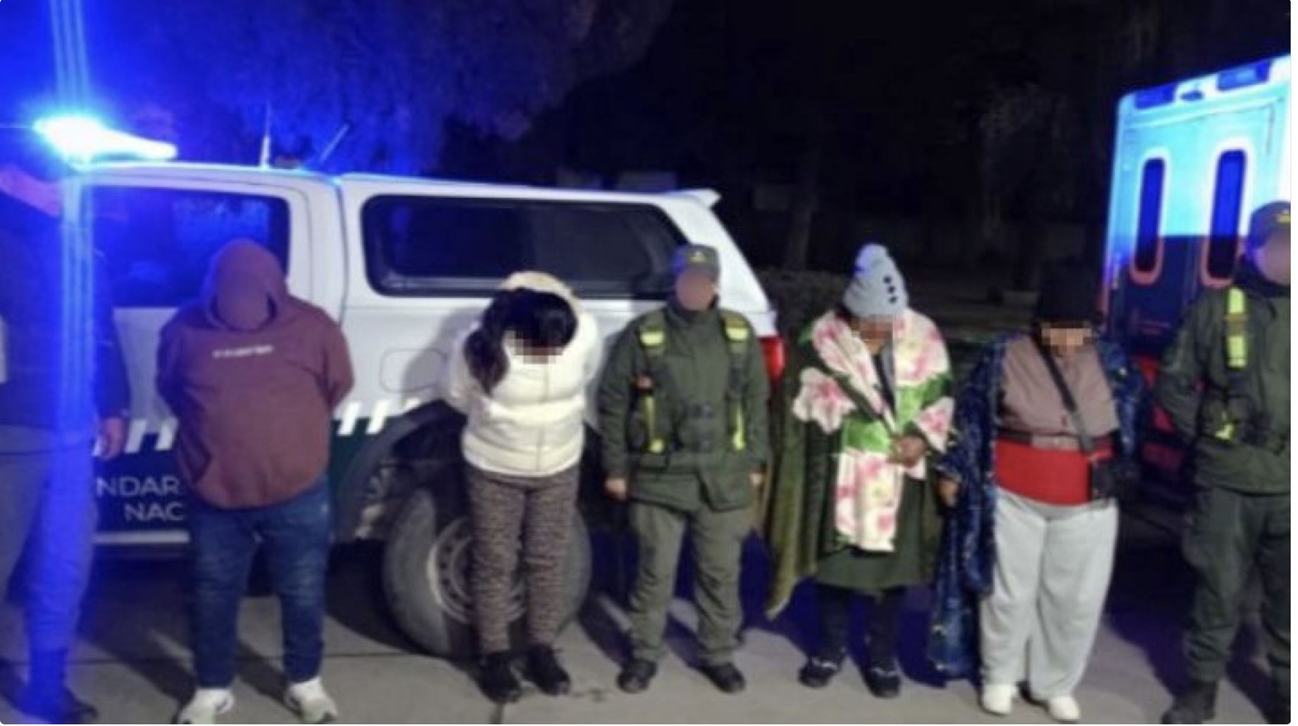 Cuatro pasajeros fueron detenidos tras ingerir 376 cápsulas de cocaína