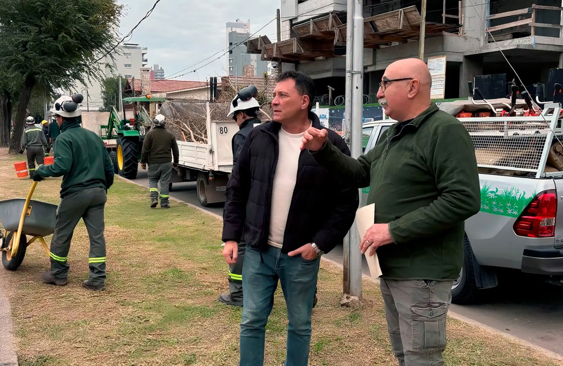 San Lorenzo puso en marcha un importante plan de reforestación en el Campo de la Gloria