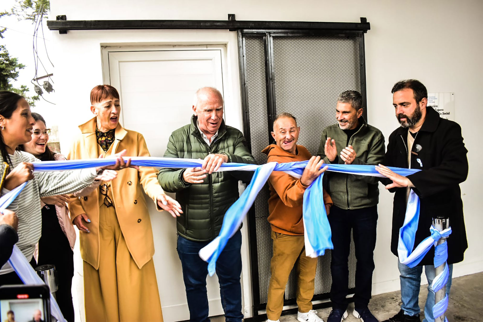 Puerto General San Martín inauguró la ampliación de la sala de espera de Desarrollo Social