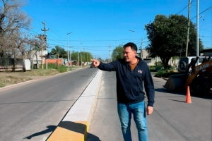 Avanza la transformación del sector oeste de calle San Juan en un nuevo bulevar