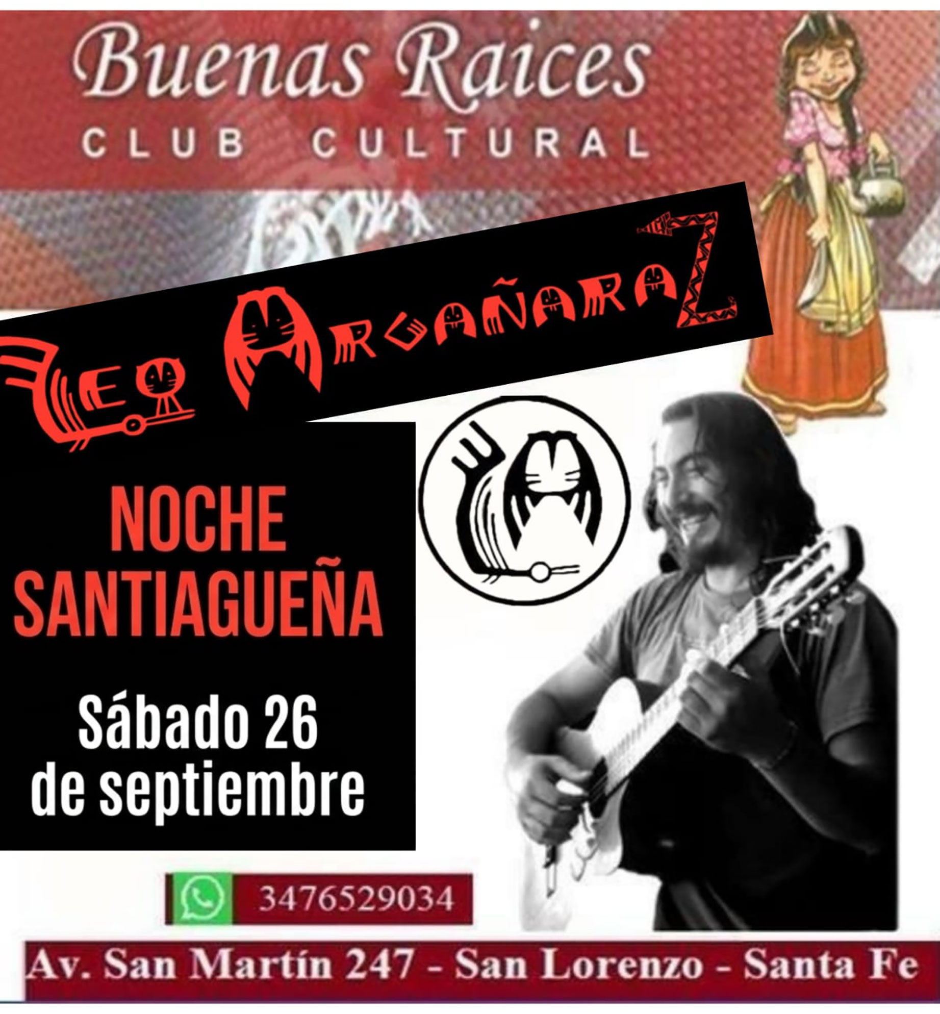 Noche Santiagueña en Buenas Raíces