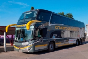 Crucero del Este retomó el servicio de micros entre San Lorenzo y Buenos Aires
