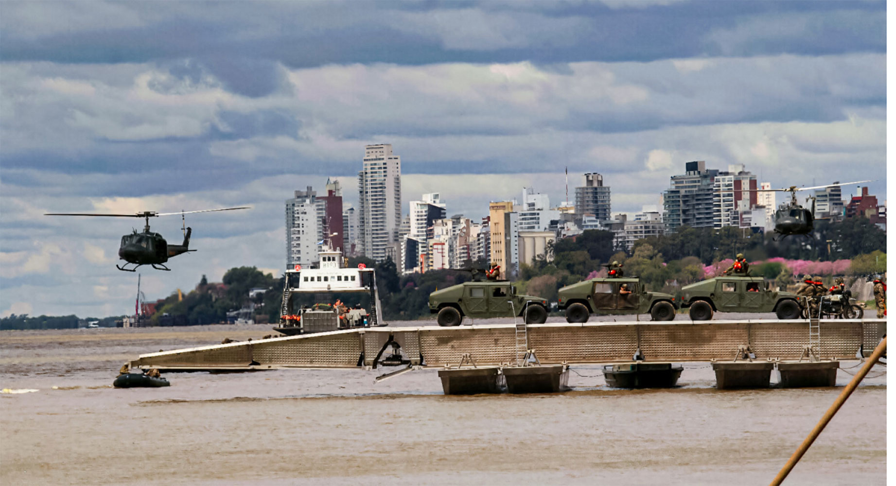 Ejercicio Biguá: el Ejército despliega sus fuerzas sobre el Paraná y habrá una muestra gratuita en Rosario