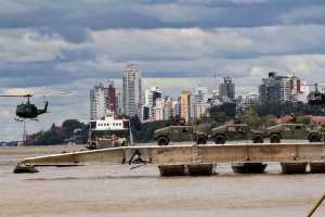 Ejercicio Biguá: el Ejército despliega sus fuerzas sobre el Paraná y habrá una muestra gratuita en Rosario