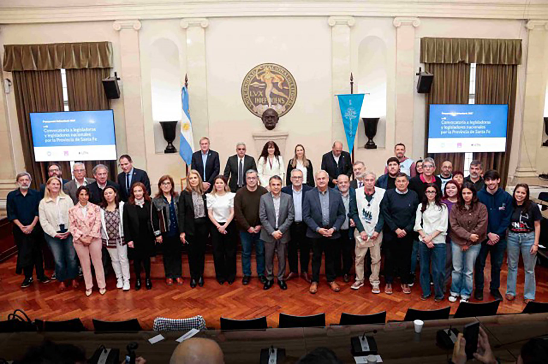 Rectores y legisladores por Santa Fe se unieron para reclamar fondos universitarios
