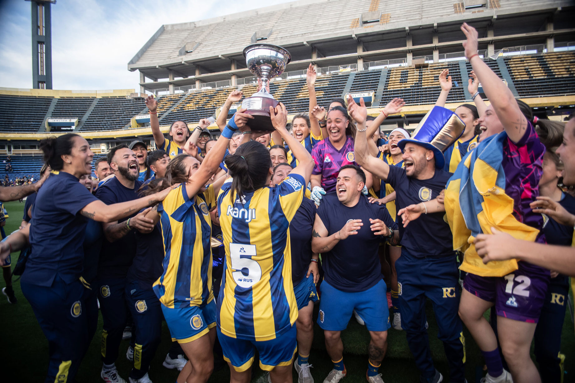Las Guerreras de Central son campeonas: vencieron a Platense por penales en el Gigante