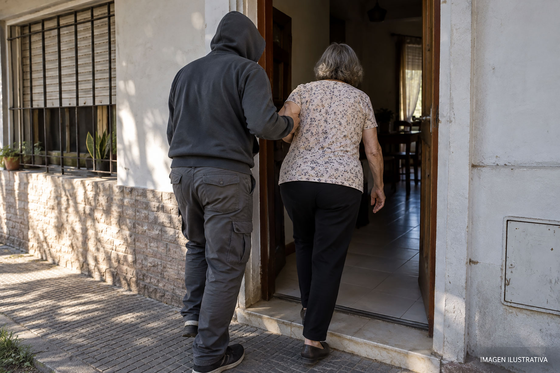 Violenta entradera en Rosario: maniataron a una mujer y le robaron una caja fuerte