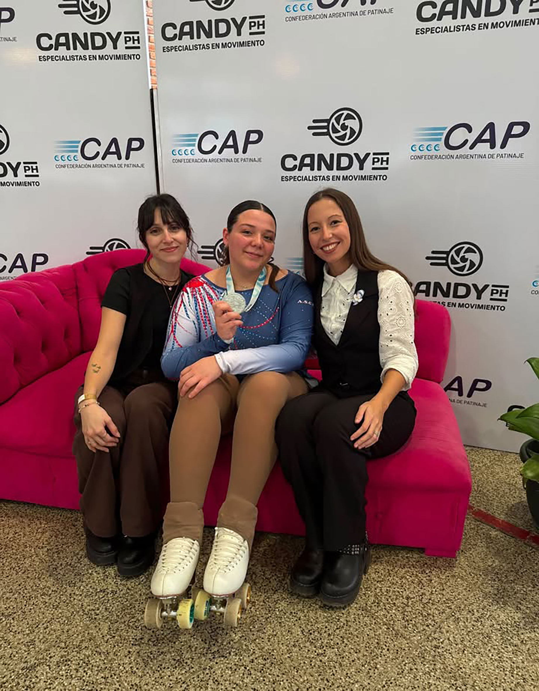 Julia García, de Patín Aldao, clasificó al Campeonato Nacional