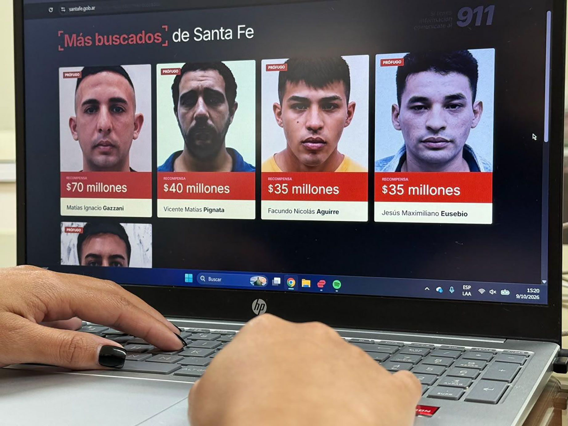 Santa Fe renovó la web de los más buscados y facilita los aportes de información
