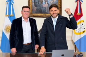 Pullaro y Goity anunciaron que Aldao tendrá su propia escuela secundaria