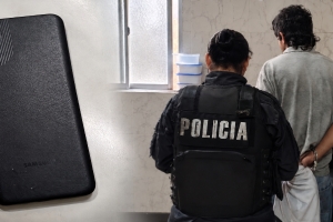 Cámaras del 911 y acción policial en San Lorenzo: robó un celular de una rotisería, se escondió en su casa y terminó detenido